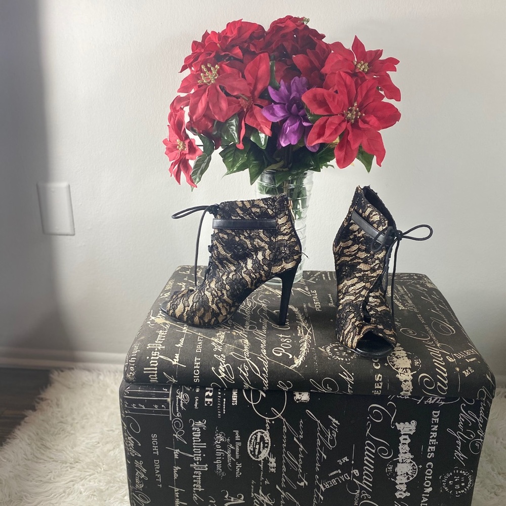 Super Sexy Lace Heels